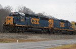 CSX 6425 leading a yard job